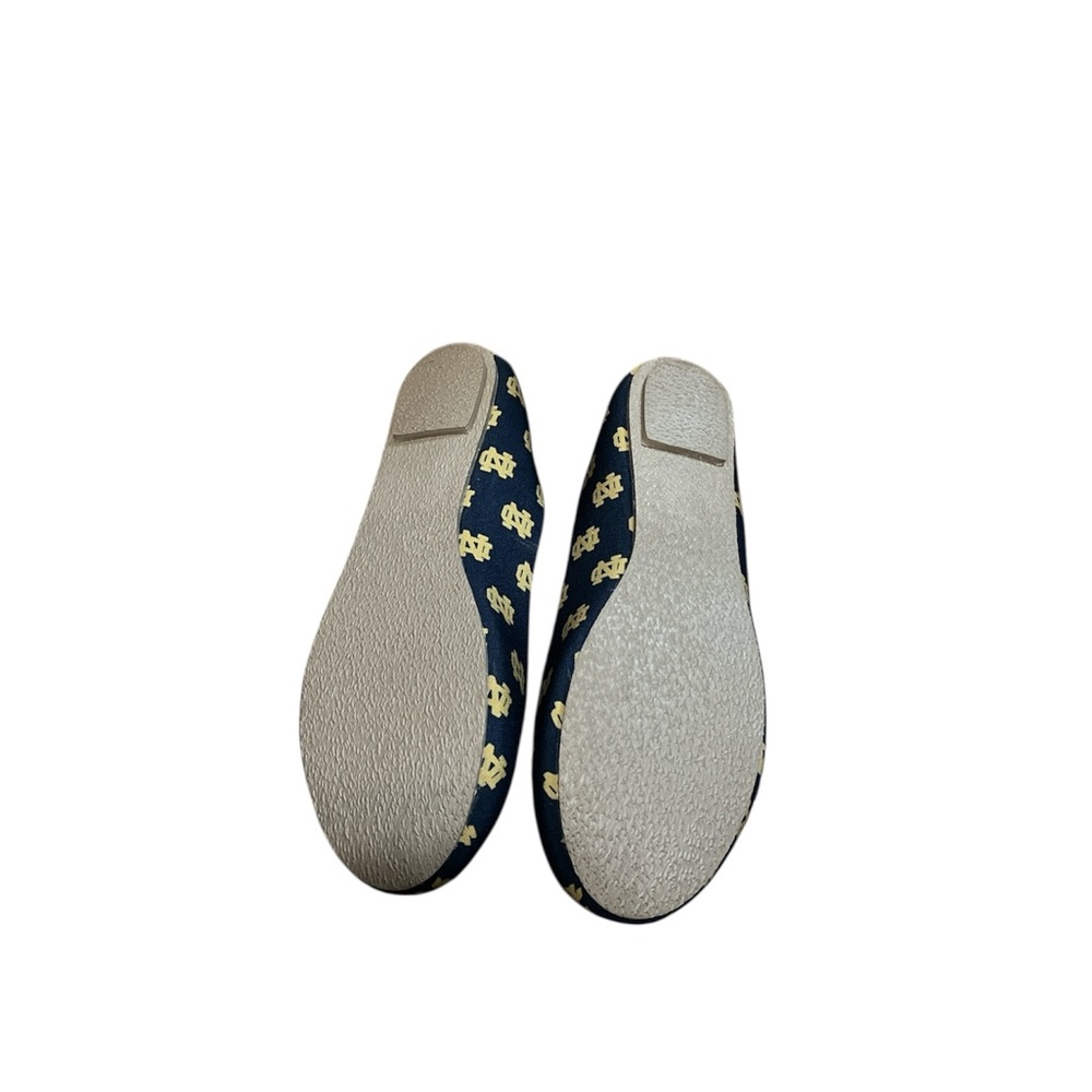 Spirit Co. Women's Dark Blue and Gold Notre Dame Loafers - Picture 6 of 6